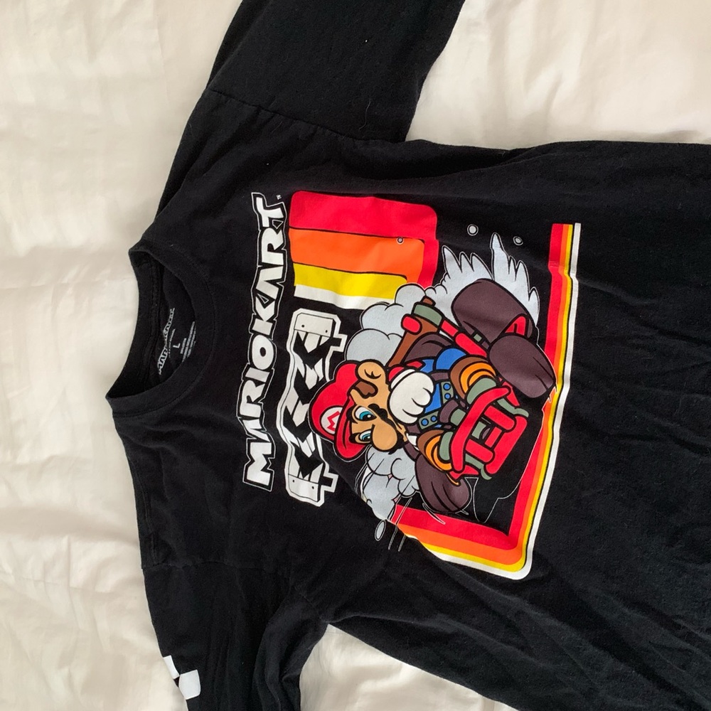 Mario Kart Long Sleeve T shirt